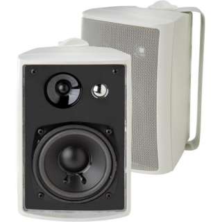 Dual LU43PW 3 Way Indoor/Outdoor Speaker Set (White) 777779008666 