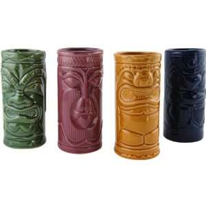  Ceramic Tiki Mug Party Pack   Set of 4