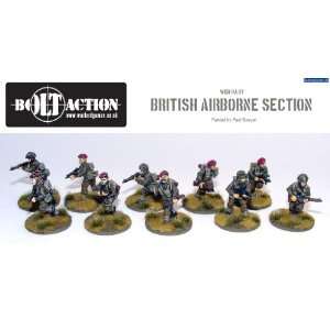  Bolt Action 28mm British Airborne Squad Toys & Games