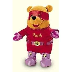  Disney Winnie the Pooh as Super Hero Beanie Doll Toy 