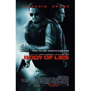  BODY OF LIES 27X40 ORIGINAL D/S MOVIE POSTER Everything 