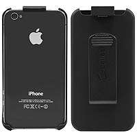   Holster Apple iPhone 4 4S Belt Clip Case Black Face In Inward  