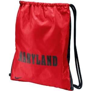  Nike Maryland Terrapins Red Black Home & Away Gym Bag 