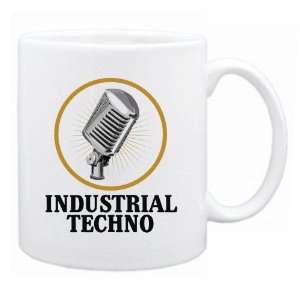  New  Industrial Music   Old Microphone / Retro  Mug 
