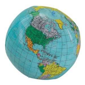 Inflatable Globe by Small World Toys: Toys & Games