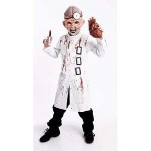  Doctor Insano Child Halloween Costume Size 7 8: Toys 