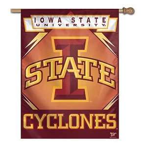  Iowa State Cyclones ISU NCAA 27 X 37 Banner: Sports 