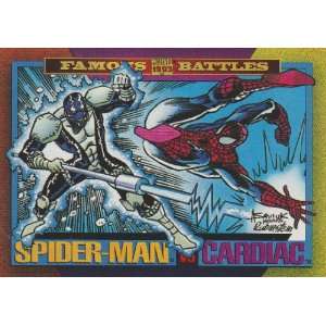 Spider Man vs. Cardiac #175 (Marvel Universe Series 4 Trading Card 