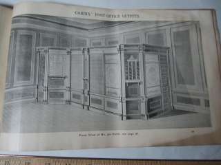 RARE 1893 Corbin Cabinet LOCK Post Office Catalog LOADED  