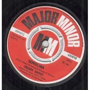   INCH (7 VINYL 45) UK MAJOR MINOR 1967 FREDDY DAVIES Music