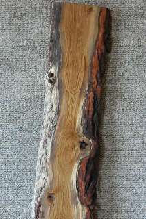 Curly Figured White Oak Wild Live Edge Marbled Mantel Lumber Slab 186 