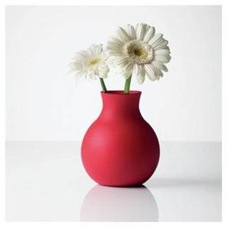  Rubber Vase by Menu   Small   Lime Green Color
