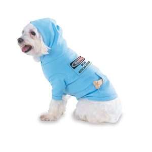  WARNING DOG WITH AN ATTITUDE Hooded (Hoody) T Shirt with 