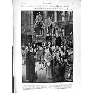  1901 WESTMINSTER ABBEY LORD ALMONER CELTIC SHIP WAR