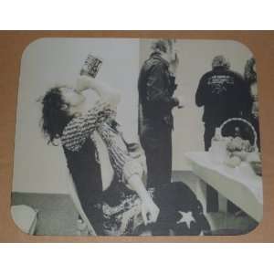 JIMMY PAGE & a Bottle COMPUTER MOUSE PAD Led Zep