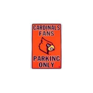 Louisville Cardinals Metal Parking Sign *SALE*