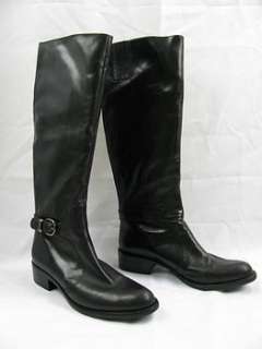 Via Spiga Kacey Black Riding Boots Womens 8M  