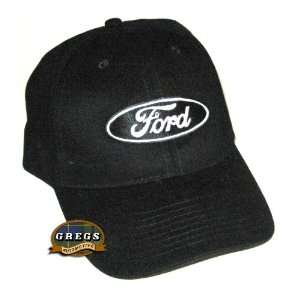  Ford Logo Hat Cap Black Apparel Clothing Automotive