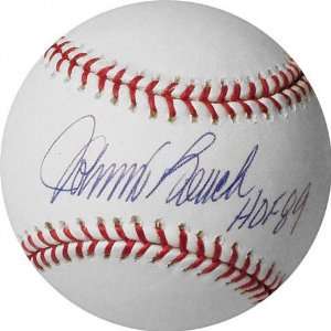  Johnny Bench Autographed Baseball  Details HOF89 