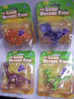 The Land Before Time SET of 4 Action MINI Figures MOC  