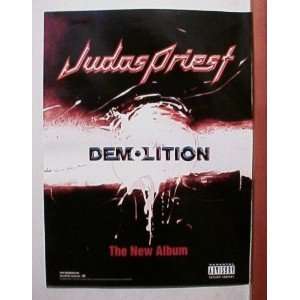 Judas Priest Promo Poster and Handbill