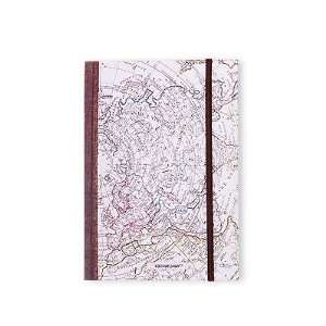  Line Note Book Old map 01