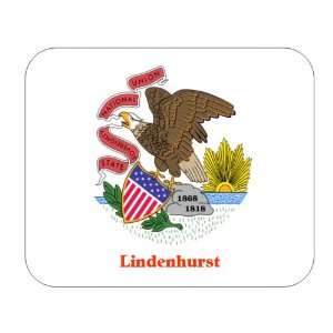  US State Flag   Lindenhurst, Illinois (IL) Mouse Pad 
