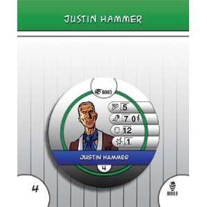 HeroClix Justin Hammer # B03 (Bystander)   Armor Wars 