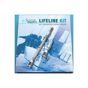   Lifeline Kit without Gate C0747 LK03 Kit with White Lifeline Sports
