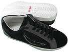   Jeans Mens QM550 Black Grey Italian Fashion Laced Sneakers Shoes Kicks