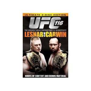  UFC 116 Lesnar vs Carwin DVD 