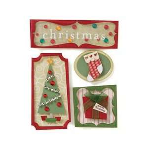 Karen Foster Stacked Stickers, Christmas