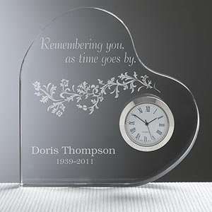  Personalized Memorial Clock   Remembering You: Home 