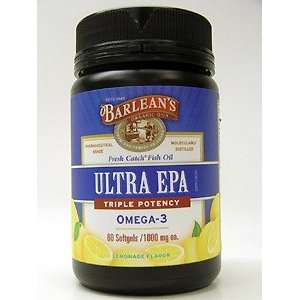  Barleans Organic Oils   Ultra EPA Triple Potency 1000 mg 