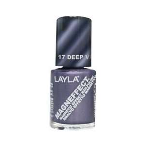  Layla Magneffect Nail Polish, Deep Violet: Health 
