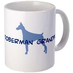 Doberman Grandma Pets Mug by  