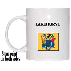  US State Flag   LAKEHURST, New Jersey (NJ) Mug: Everything 