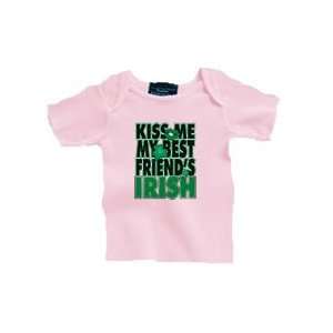  Kiss Me My Friends Irish Infant Lap Shoulder Shirt Baby