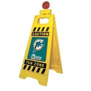  Miami Dolphins 29 inch Caution Blinking Fan Zone Floor 