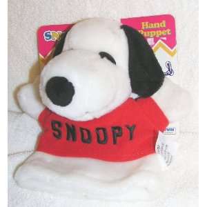  Peanuts 9 Plush Snoopy Hand Puppet Doll: Toys & Games