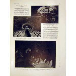  Catacombes Reims France Yser Nieuport French Print 1915 