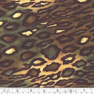  45 Wide Native Arts Animal Print Jungle Fabric By The 