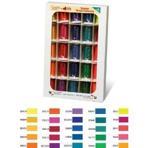   Collection 25 Spool Embroidery Thread Set Arts, Crafts & Sewing