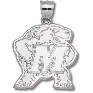  University of Maryland New Terrapin Giant Pendant (Silver 