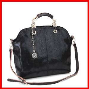  100% Genuine Leather Purse Shoulder Bag Handbags Large 