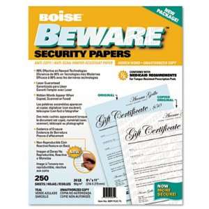  Boise Beware Security Paper CASBSP 11C GY