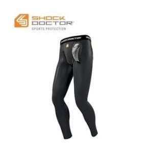  Shock Doctor Long Compression Legging w/ BioFlex Cup 