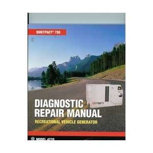  0F4996   Generac Guardian diagnostic repair manual Patio 