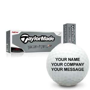  Taylor Made Penta TP 3 Personalized Golf Ball Sports 