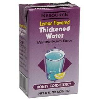 Resource? Thickened Water, Lemon Flavored, Nectar Consistency, 8 Ounce 